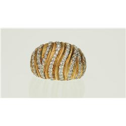 STERLING SILVER  TWO -TONE SIZE 7