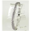 Image 2 : STERLING SILVER TANZANITE BRACELET