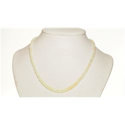 STERLING SILVER OPAL NECKLACE
