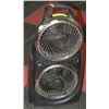 Image 1 : HONEYWELL 3 SPEED DUAL ECLECTIC FAN