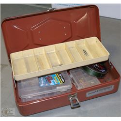 TACKLE BOX WITH CONTENTS