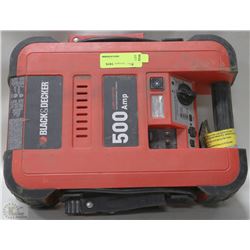 BLACK AND DECKER 500AMP BATTERY BOOSTER