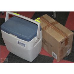 COOLER AND BRAND NEW ANGELINA CANOPY ROOF 10'X10'