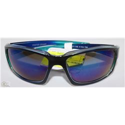 NEW FOSTER GRANT - SURGE BLACK AND CLEAR BLUE