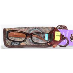 LADIES FOSTER GRANT +2.00 SEEING