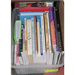 BOX OF BOOKS, MOSTLY TAI CHI