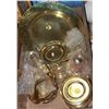 Image 1 : BRASS BOX - PARTYLITE CANDLE HOLDERS