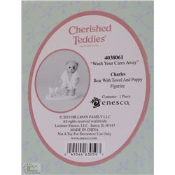 CHERISHED TEDDIES COLLECTIBLE "CHARLES" WASH
