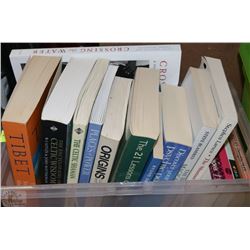 TOTE OF MOSTLY SPIRITUAL BOOKS