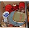 Image 1 : BOX OF BOWLS AND VASES