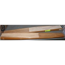 LARGE DECORATIVE ASIAN FANS