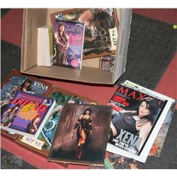 BOX OF ZENA WARRIOR PRINCESS ITEM COLLECTION