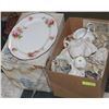 Image 1 : ROYAL ALBERT "AMERICAN BEAUTY" BONE CHINA
