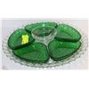 Image 1 : MUILTI TRAY GLASS SERVING DISH