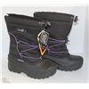 Image 1 : NEW ICE FIELDS KIDS WINTER BOOTS SIZE 1