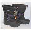 Image 1 : NEW ICE FIELDS KIDS WINTER BOOTS SIZE 1