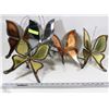 Image 1 : 1960'S BRUSHED METAL BUTTERFLY WALL ART