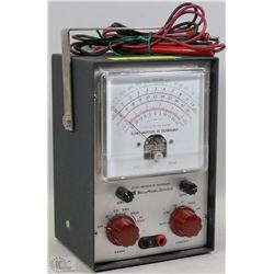 DEVRY INSTITUTE OF TECHNOLOGY TRANSISTORIZED METER