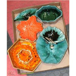 LOT ASST POTTERY BLUE MOUNTAIN, CALI, USA ETC.