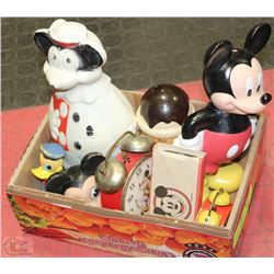 ASST DISNEY MEMORABILIA: WHEAT PUFFS CEREAL BANK