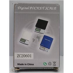 NEW DIGITAL POCKET SCALE, MEASURES G/OZ/CT/OZT/DWT