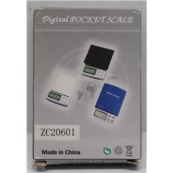 NEW DIGITAL POCKET SCALE, MEASURES G/OZ/CT/OZT/DWT