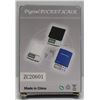 Image 1 : NEW DIGITAL POCKET SCALE, MEASURES G/OZ/CT/OZT/DWT