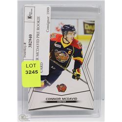 CONNER MCDAVID PRE ROOKIE CARD