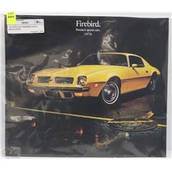 1974 PONTIAC FIREBIRD SALES BROCHURE