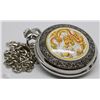 Image 1 : NEW DRAGON PREMIERE POCKET WATCH WITH CHAIN