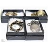 Image 1 : LOT OF 4 NEW MINI POCKET WATCHES ALL INCL AN OWL.