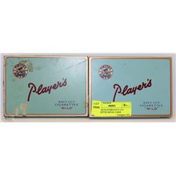 VINTAGE PLAYERS NAVY CUT CIGARETTES METAL CASES
