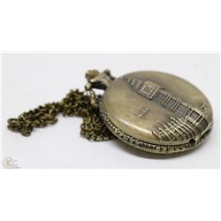 NEW BIGBEN POCKET WATCH WITH CHAIN