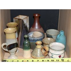 LOT OF ASSORTED VASES