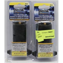 LOT OF 2 REESE TRAILER WIRING ADAPTOR
