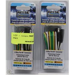 LOT OF 2 REESE TRAILER WIRING KIT
