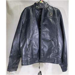 NEW REPORTER MILANO RDG LUXURY LEATHER JACKET MENS