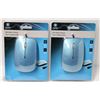 Image 1 : CASE OF 2 SLIM OPTICAL WIRED MICE