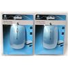 Image 1 : CASE OF 2 SLIM OPTICAL WIRED MICE
