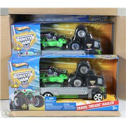 CASE OF 6 HOT WHEELS MONSTER JAM SETS