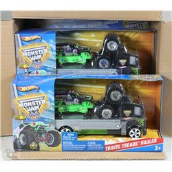 CASE OF 6 HOT WHEELS MONSTER JAM SETS