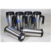 Image 1 : CASE OF 6 STAINLESS STEEL 16OZ TRAVEL MUGS