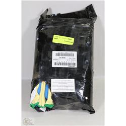 BUNDLE OF NATURAL RUBBER/LATEX GLOVES SIZE:XL