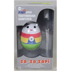 BRAND NEW ZAPI UV TOOTHBRUSH SANITIZER/RAINBOW