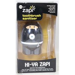 BRAND NEW ZAPI UV TOOTHBRUSH SANITIZER/BLACK