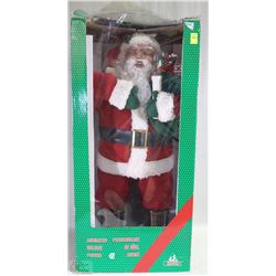 ANIMATED SANTA CLAUS /MOVABLE TALL 26"