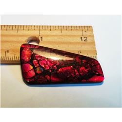 RED FIRE AMMOLITE GEMSTONE
