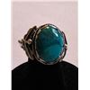 Image 1 : ARIZONA TURQUOISE 925 STAMPED  SILVER RING SZ 8