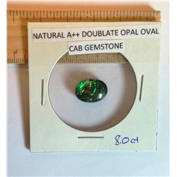 NATURAL DOUBLATE OVAL OPAL GEMSTONE