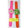 Image 1 : 2 NEW KIDS YOUTH "SNAP" STRAP WATCHES INCL DRAGON